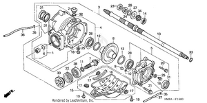 Rear Final Gear Schematic