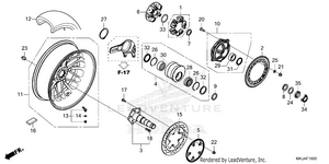 Rear Wheel Schematic