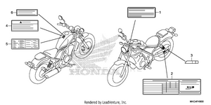 Caution Label Schematic