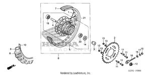 Rear Wheel Schematic