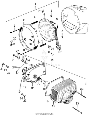Headlight + Tailight Schematic