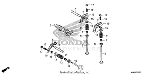 Camshaft@valve (fr.) Schematic