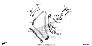 Cam Chain@tensioner Schematic
