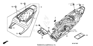 Rear Cowl Schematic