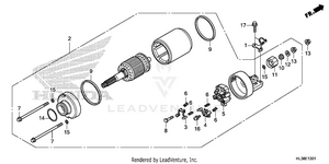 Starting Motor (2) Schematic