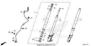 Front Fork Schematic