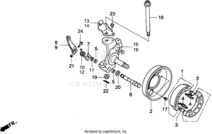 Front Brake Schematic