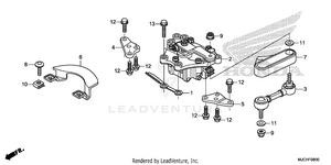 Steering Damper Schematic
