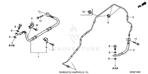 Brake Line Schematic