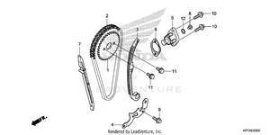 Cam Chain@tensioner Schematic