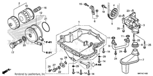 Oil Pan@oil Pump Schematic