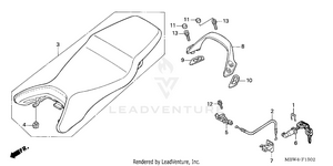 Seat ('04-'06) Schematic