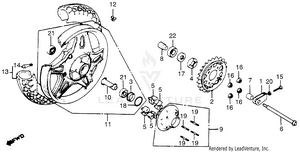 Rear Wheel Schematic