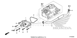 Water Pump Cover Schematic
