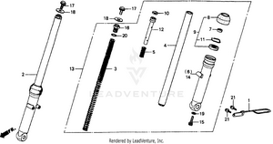 Front Fork Schematic