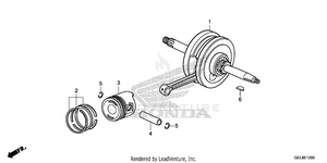 Crankshaft@piston Schematic