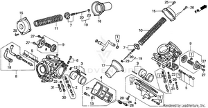 Carburetor Component Schematic