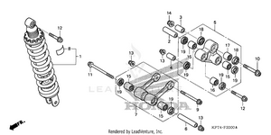 Rear Shock Absorber Schematic