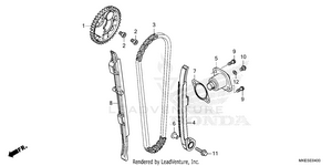 Cam Chain@tensioner Schematic