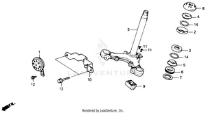 Steering Stem Schematic