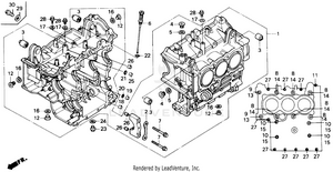 Cylinder Block Schematic