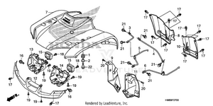 Front Fender Schematic