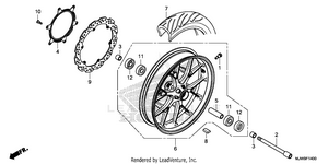 Front Wheel Schematic