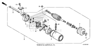 Starting Motor (2) Schematic