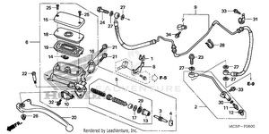 Clutch Master Cylinder Schematic