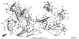 Middle Cowl@under Cowl Schematic