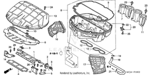 Air Cleaner ('02-'03) Schematic