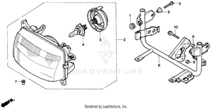 Headlight Schematic