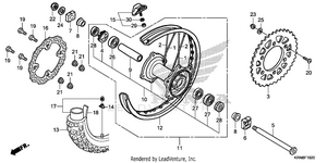 Rear Wheel Schematic