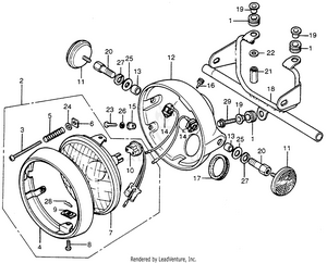 Headlight + Headligh Case Schematic