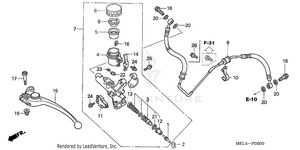 Clutch Master Cylinder Schematic