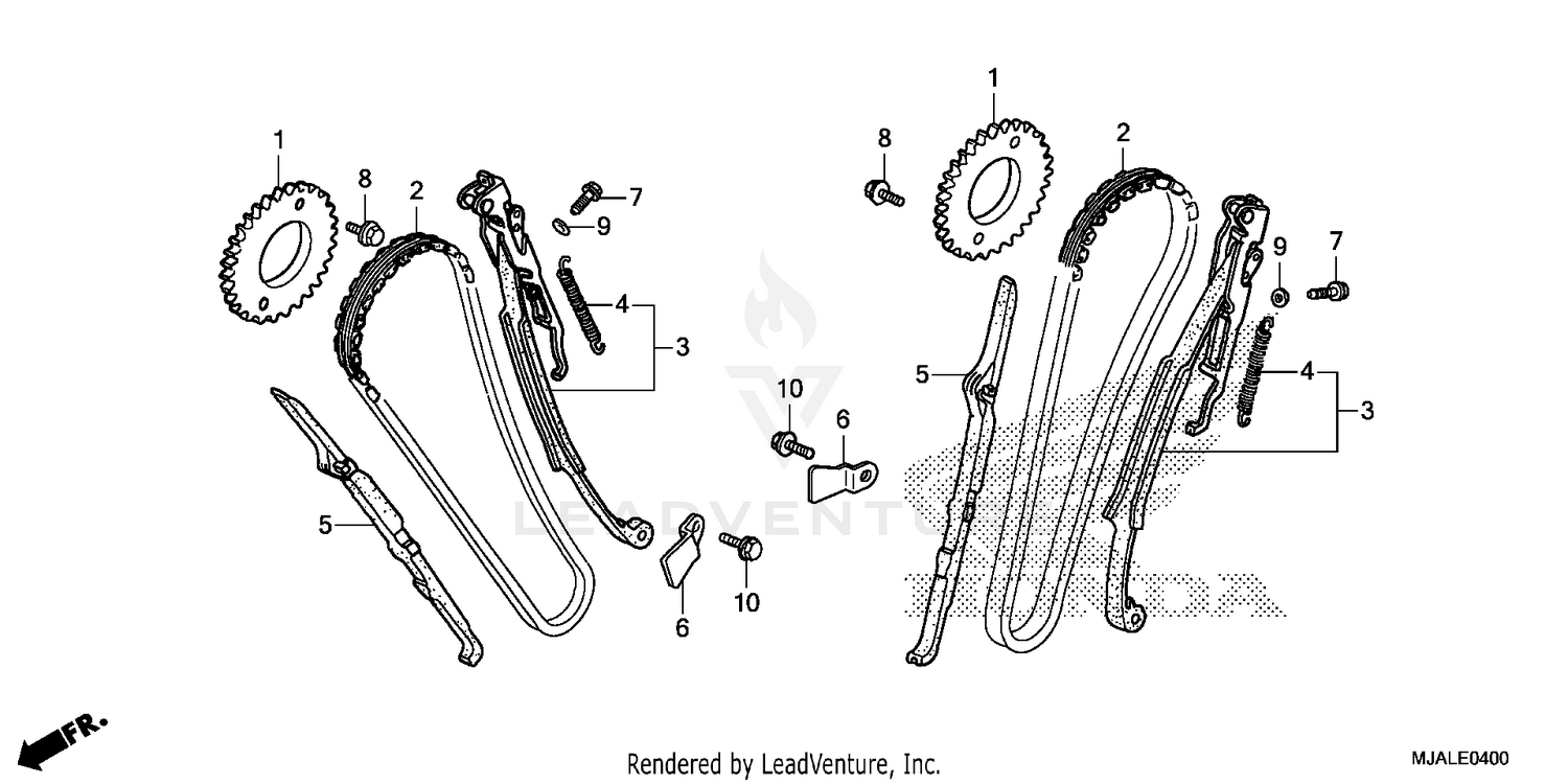 CAM CHAIN@TENSIONER