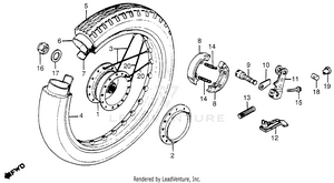 Rear Wheel Schematic