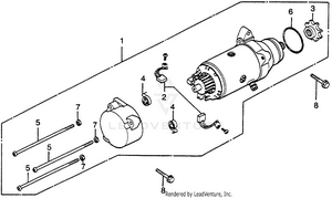 Starter Motor Schematic