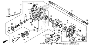 Final Driven Gear Schematic