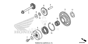Starting Clutch Schematic