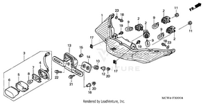 Rear Combination Light Schematic