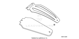 Rear Fender Panel Schematic