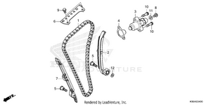Cam Chain@tensioner Schematic