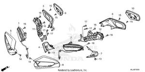 Turn Signal@mirror Schematic