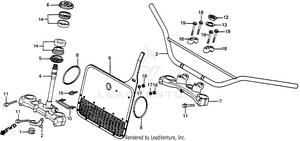 Handlebar + Top Bridge 82 Schematic