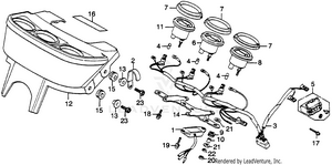 Fuel Meter + Temperature Meter Schematic