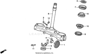 Steering Stem Schematic