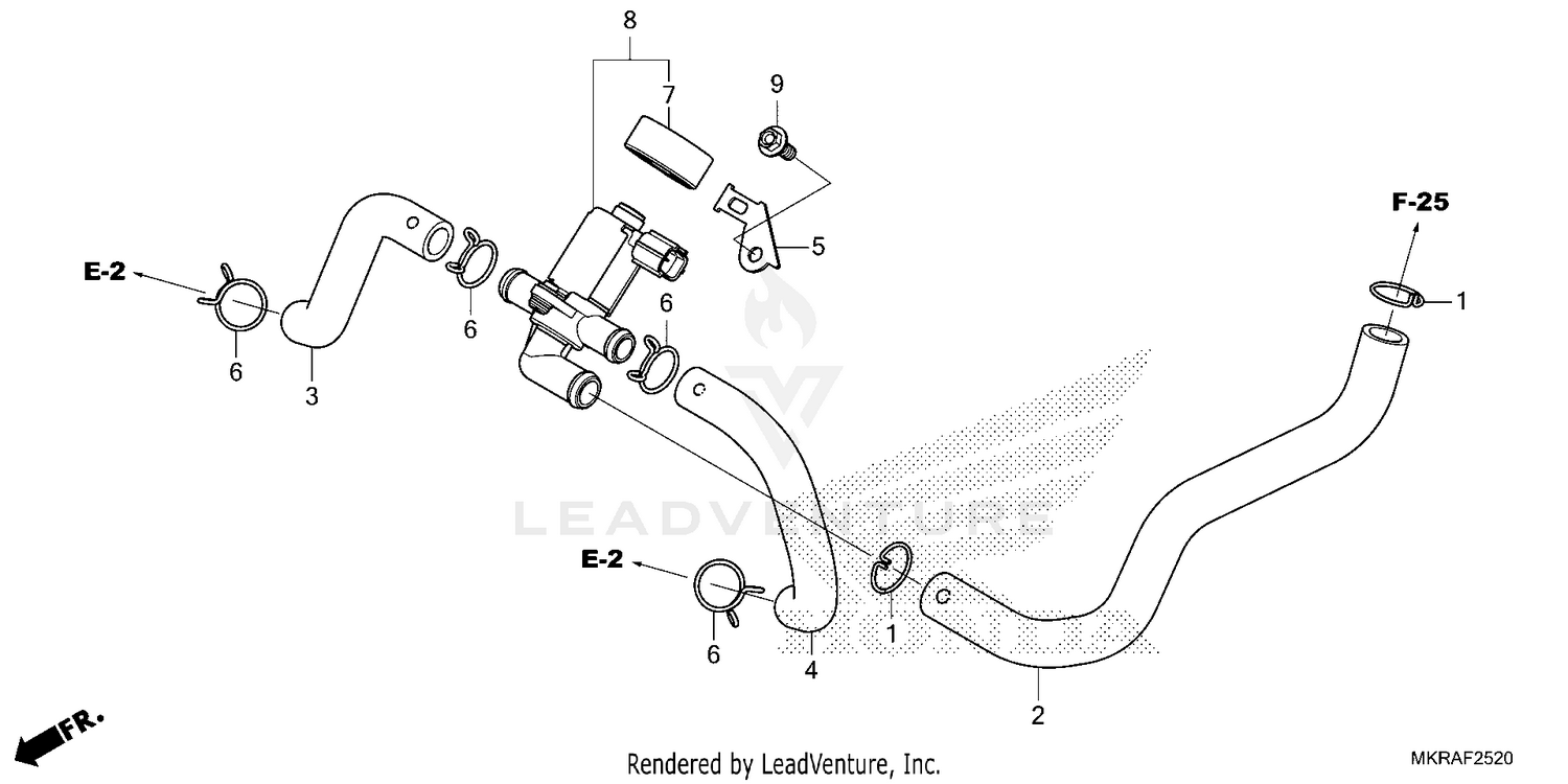 AIR INJECTION CONTROL    VALVE