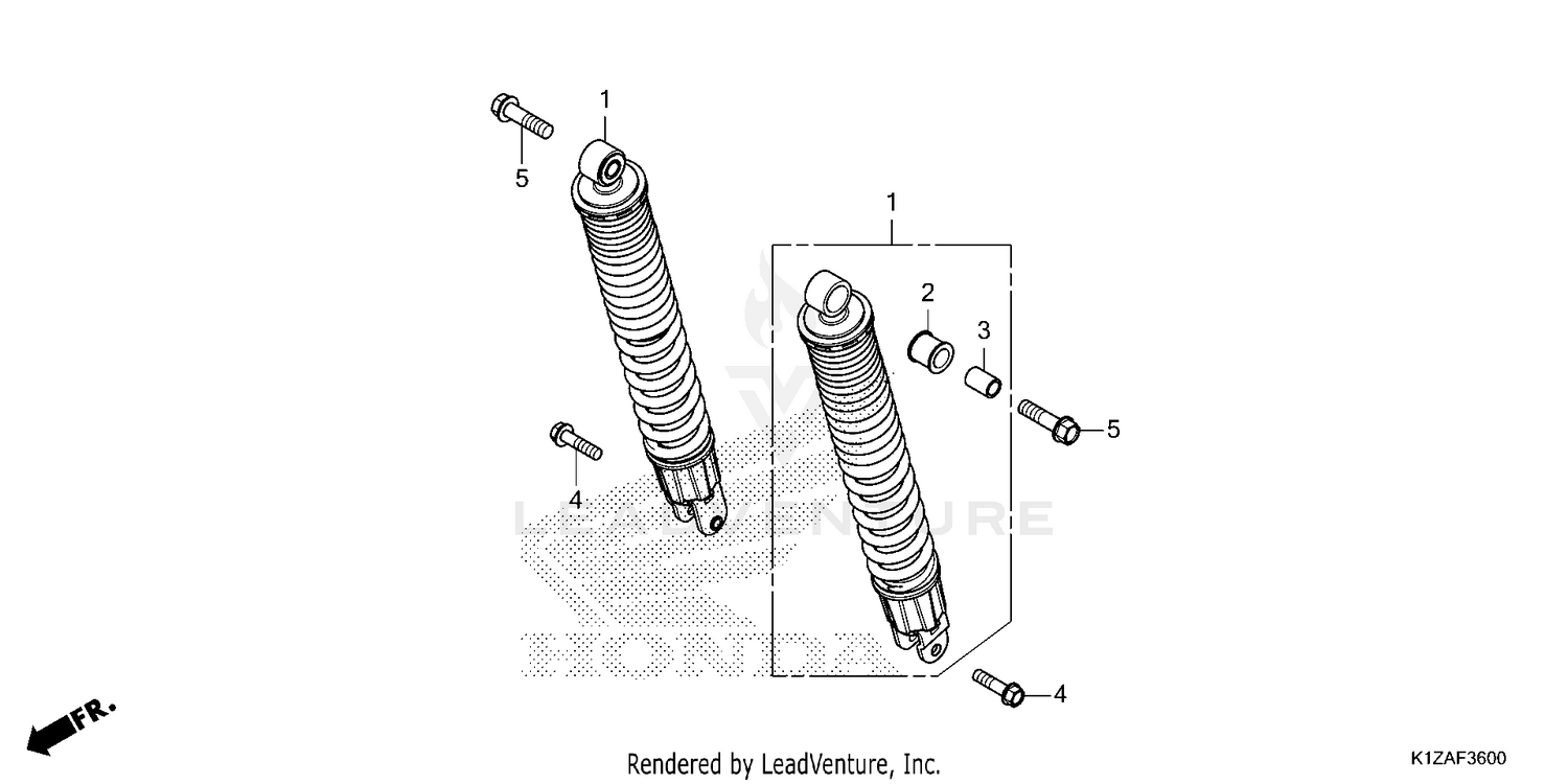 REAR SHOCK ABSORBER