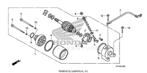 Starter Motor Schematic